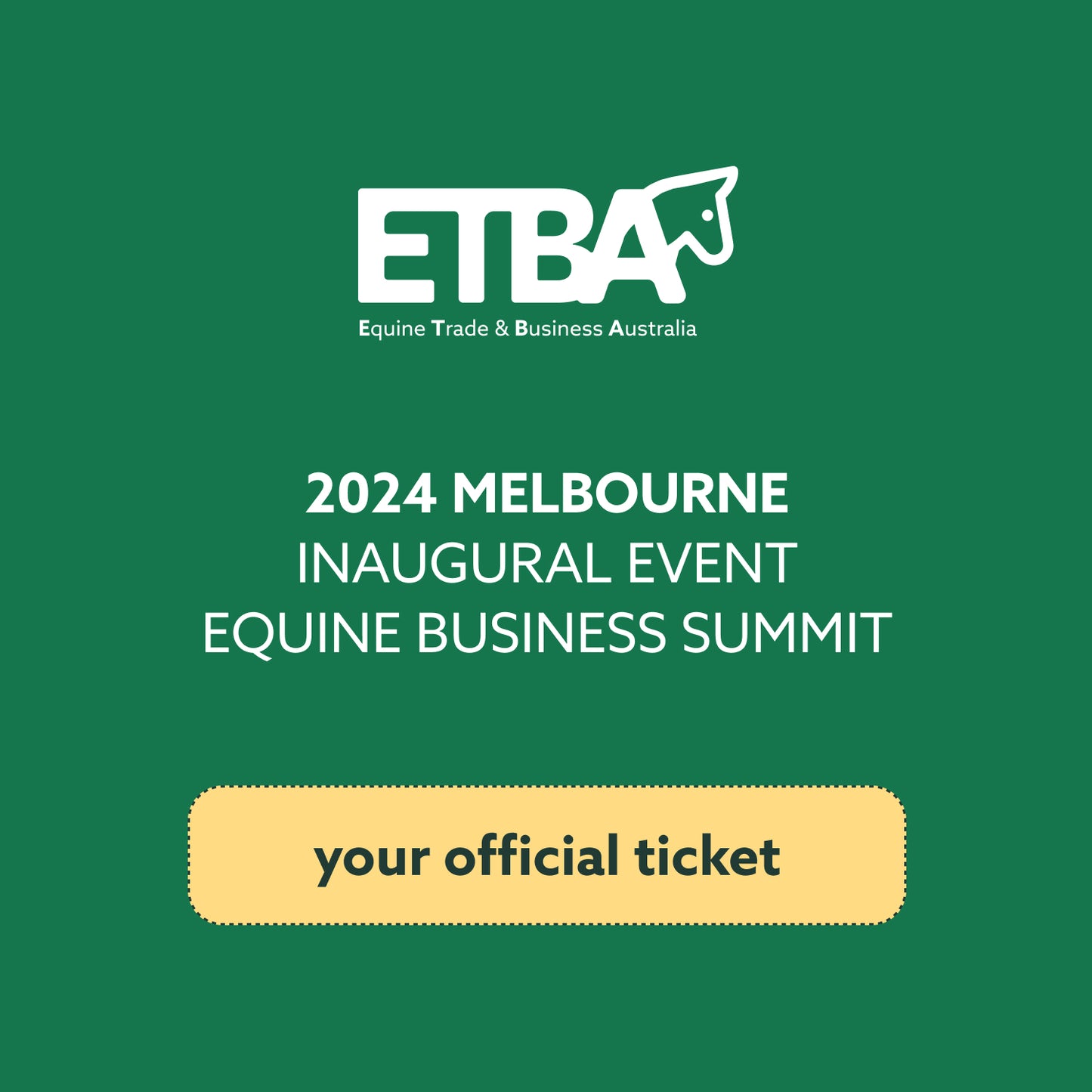 2024 ETBA Equine Business Summit (Event Ticket)